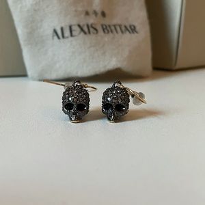 Alexis Bittar skull earrings